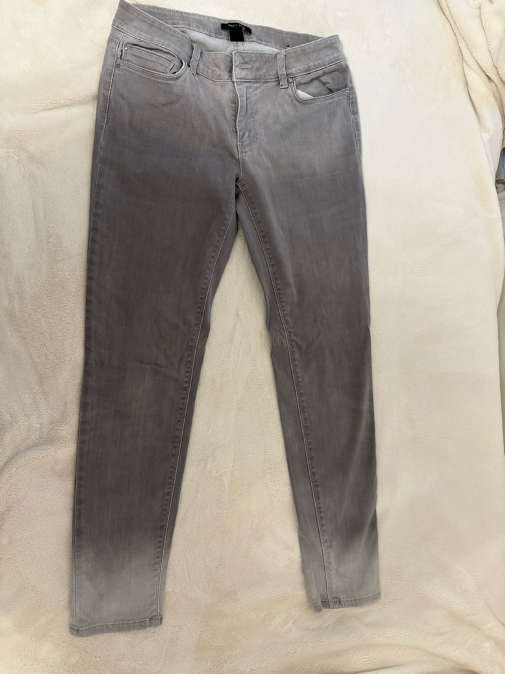 White House Black Market Women's Gray Skinny Jeans